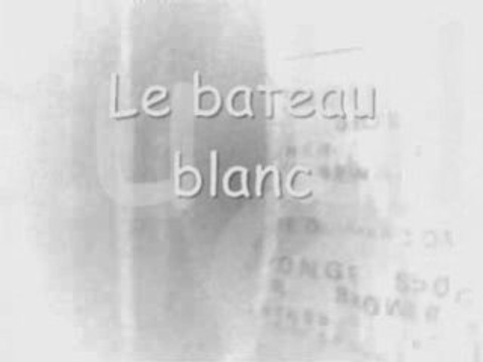 Le bateau blanc (clip amateur)