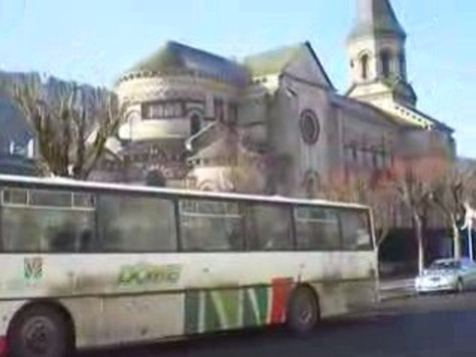 La Bourboule: Départ de la navette pour le Sancy