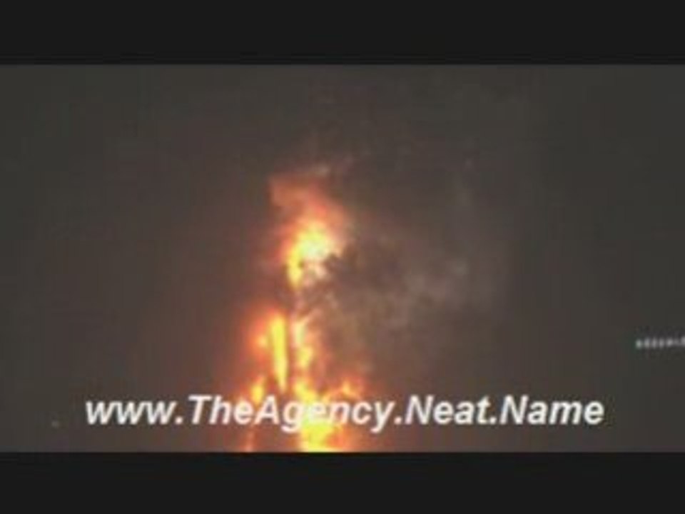 Gratte-ciel en feu à Pekin en février 2009