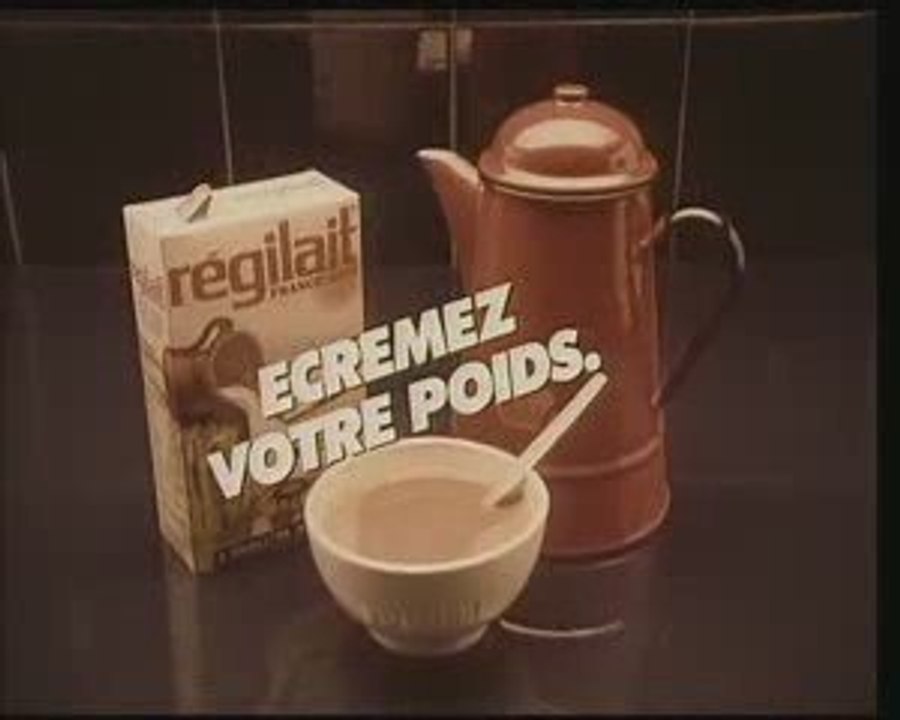 Pub pour Régilait 1984