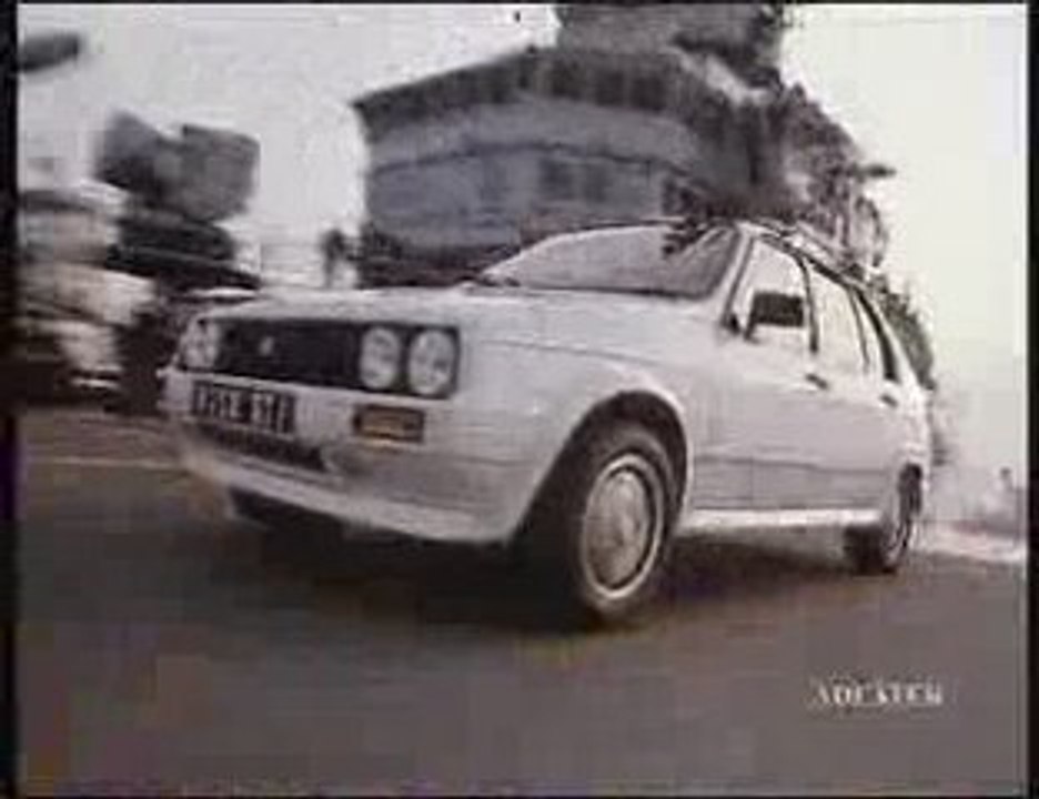 Pub pour la Citroen VISA 1988