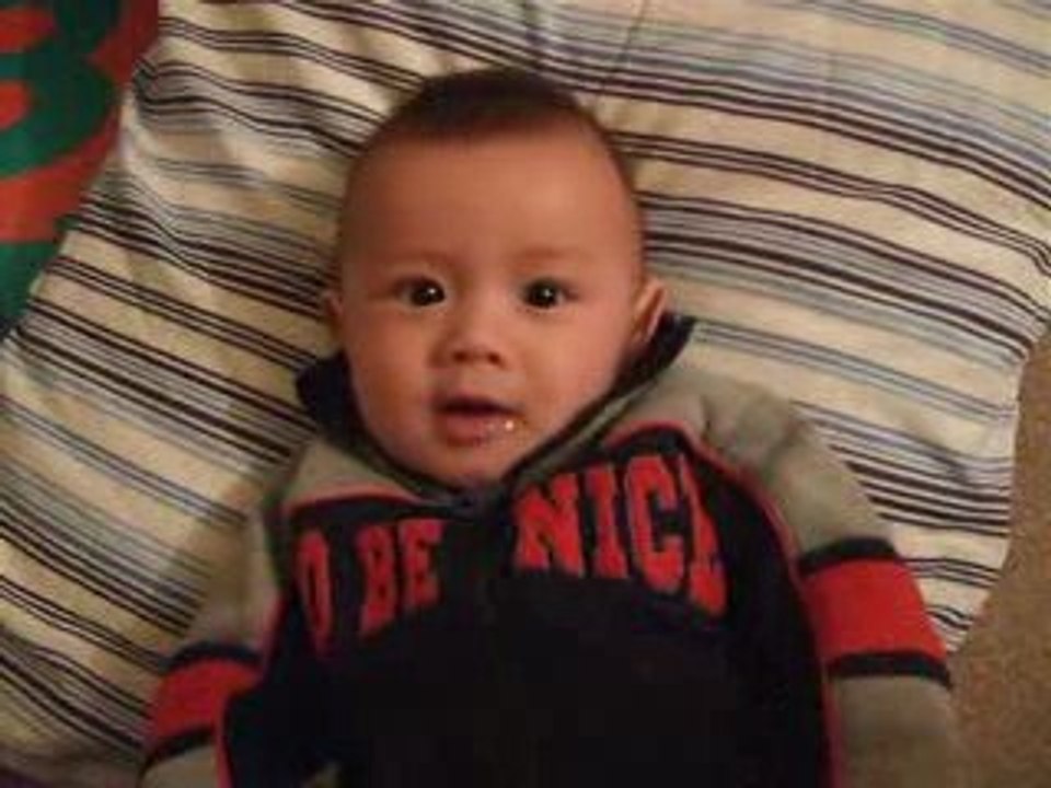 Elio, 7 months,  er... Riding a Harley Davidson???