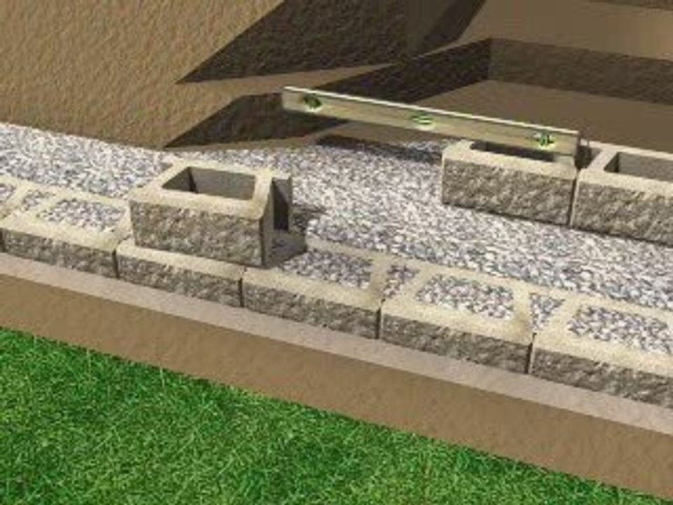 How to Build Stairs in a Retaining Wall