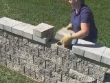 Add stability to your two sided landscape wall panel