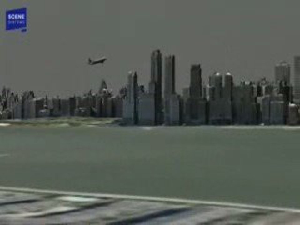 Hudson River Landing Animation