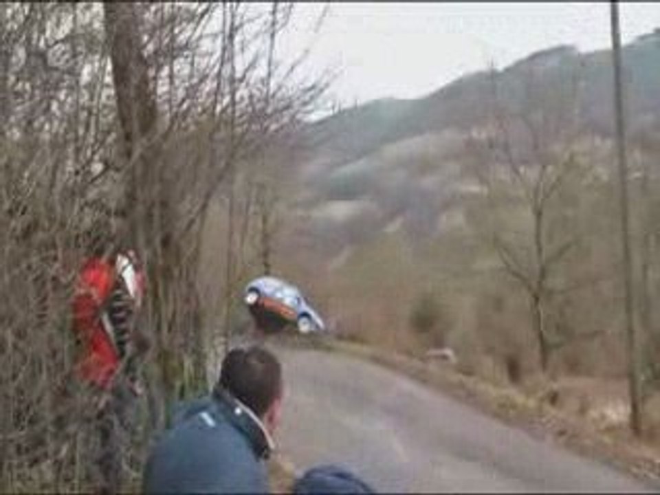 106 S16 Crash rallye des thermes 2009