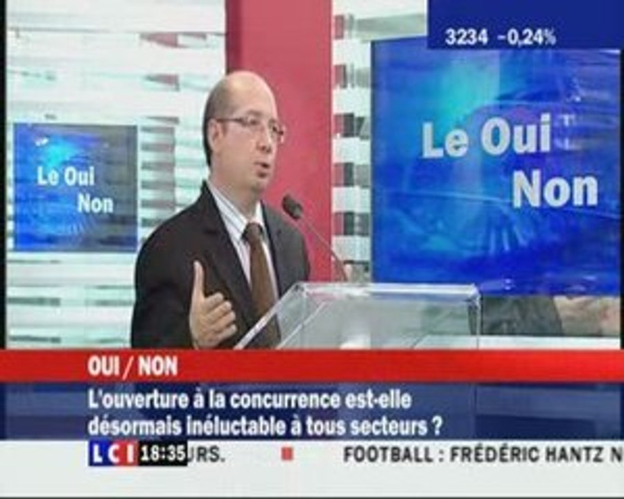 Oui Non : avenir de la Poste,  M. Field 18 déc. 2008
