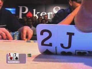 Poker EPT 1 Vienne Pre flop Showdown