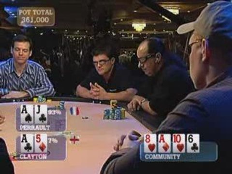 Poker EPT 1 Vienne Clayton Makes Bad Call