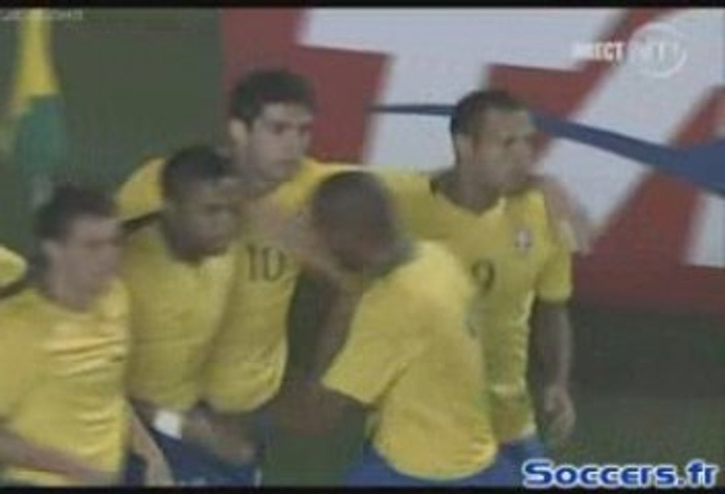 Luis Fabiano (1-1) Brésil vs Portugal