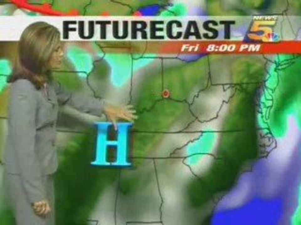 News 5's Kristen Cornett's Afternoon Forecast - 2005 - WLWT