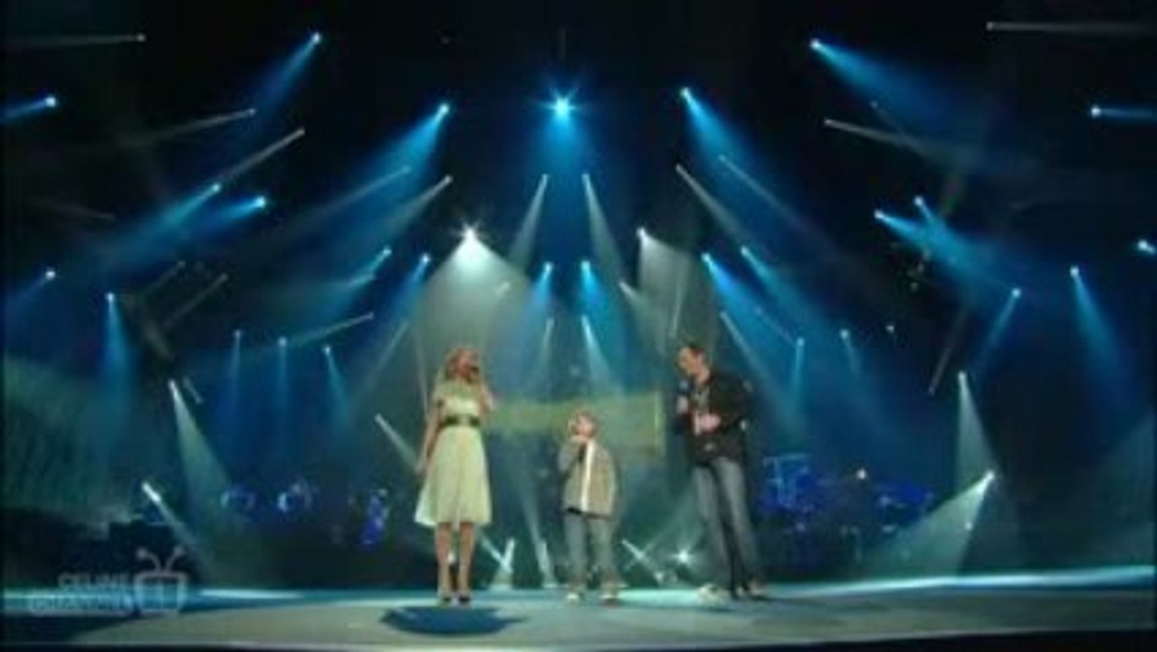 Garou, Celine Dion et Francis Bernier