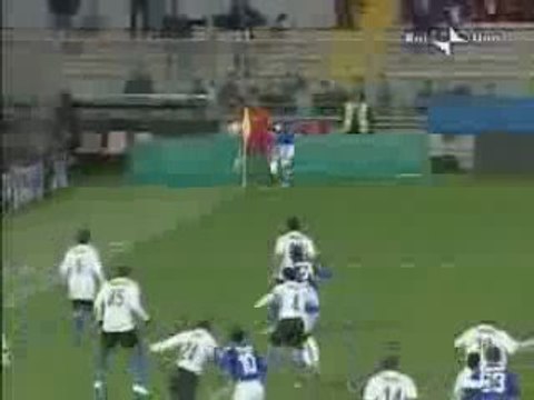 Sampdoria - Inter milan 2-0 Goal Pazzini