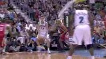 NBA Andre Kirilenko makes an outstanding between the legs pa