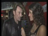 Johnny Hallyday - Interview apres sa Victoires d' honneur 2009