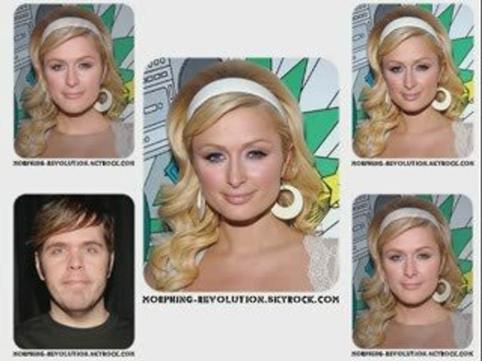 Perez Hilton en Paris Hilton Morphing