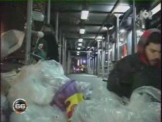 Écolos, les Freegan, dénonçant le capitalisme