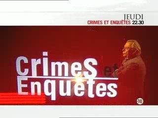 Crimes et enquêtes (extrait)