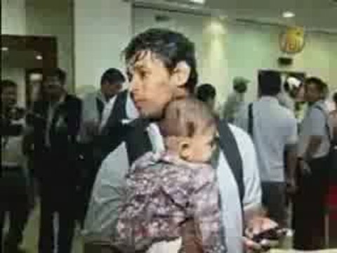 Sri Lankan Cricketers Return Home