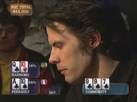 Poker EPT 1 Vienne Re raise Battle