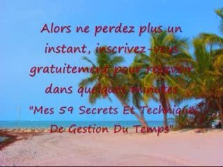 Formation Gestion Temps, Proscratination,  G