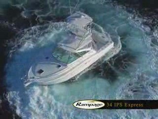 Rampage Yachts 34 IPS Express Sportfishing Mode