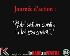 journée d'action : Mobilisation contre la loi bachelot