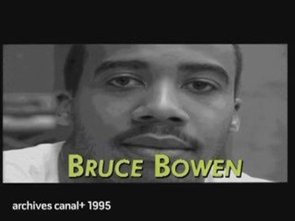 Michel Veyronnet coach de Bruce Bowen à Evreux 1995