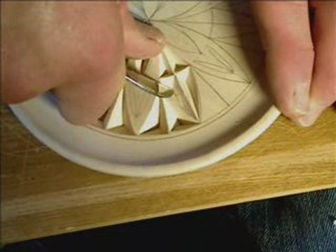 My Chip Carving 119 - Chip Carving a Rosette