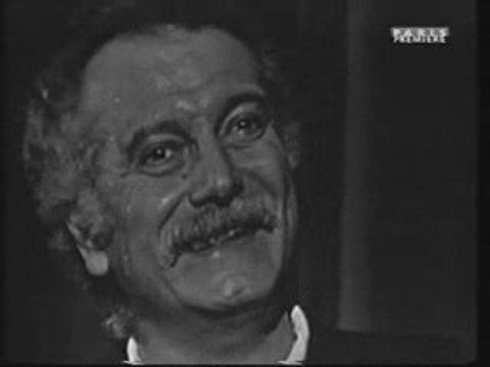 BRASSENS LIVE CLIP BOBINO GEORGES CHANSON PUBLIC