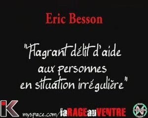 Eric Besson : Flagrant Delit d'aide aux personnes
