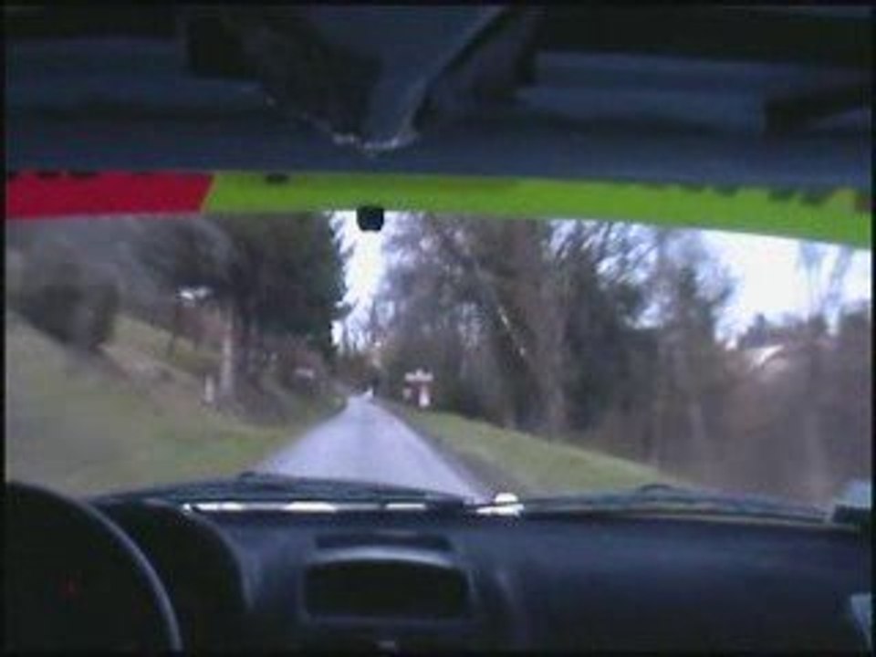 Rallye du Printemps 2009 - ES 5 (embarquée)