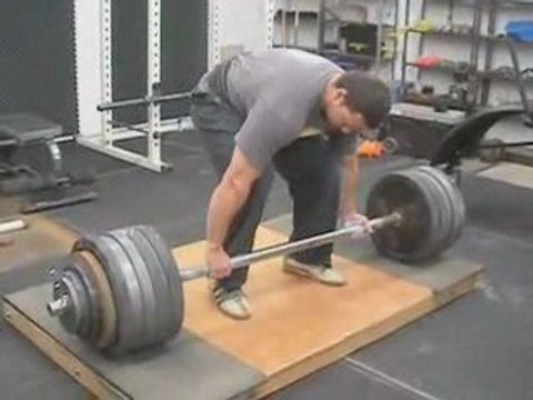 Athlé Dariusz Slowik lanceur disque soulevé terre 284kg