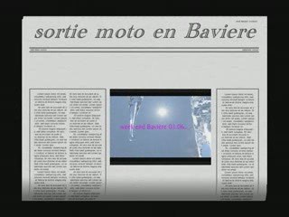 Sortie moto en Bavière