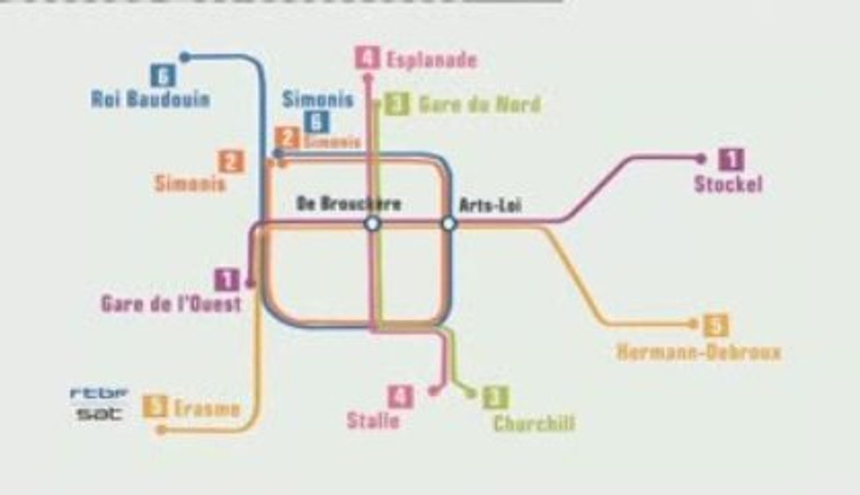 Métro bruxellois : 4 avril 2009 (1/2)