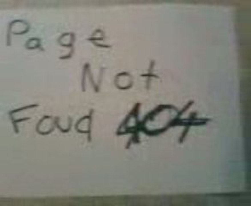 Page 404 not found