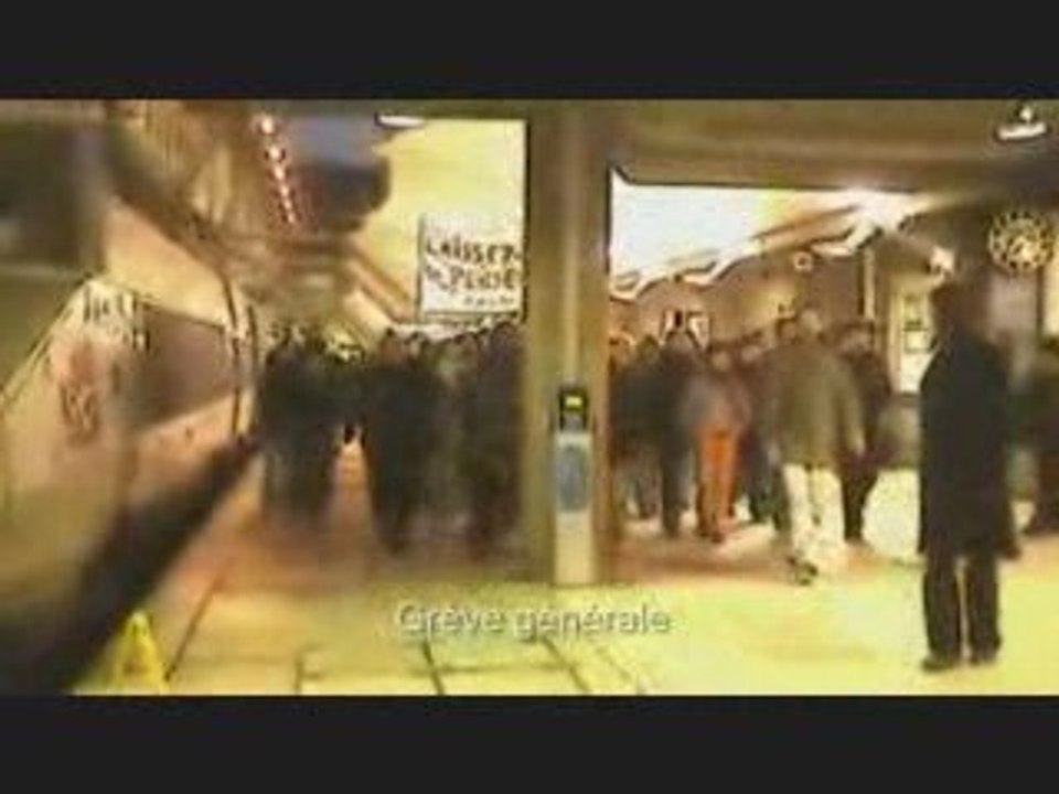 Action blocage montparnasse 05 mars 2009