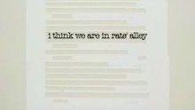 i think we are in rats' alley (2) / 't barre land
