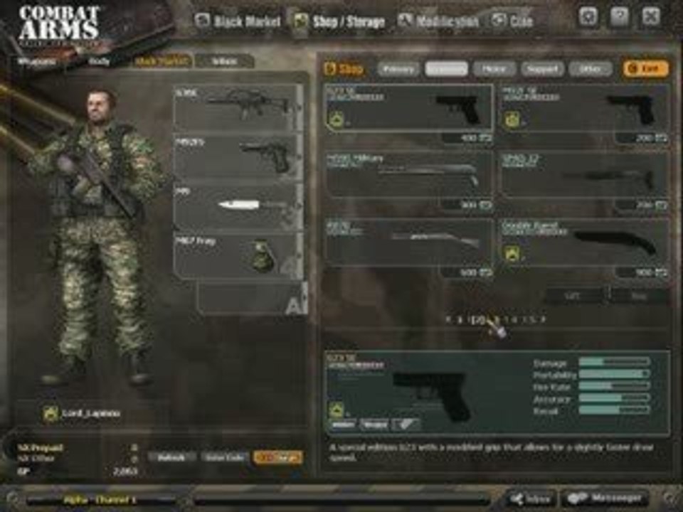 Les bonnes pioches du web- Combat arms 01