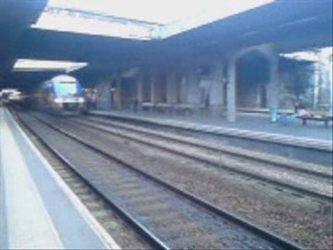 Trains à Rouen et Serquigny