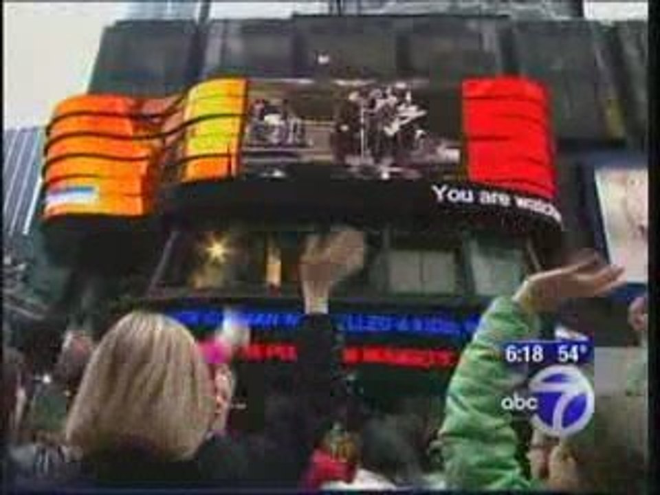 U2 at Fordham on Ch 7 News NYC