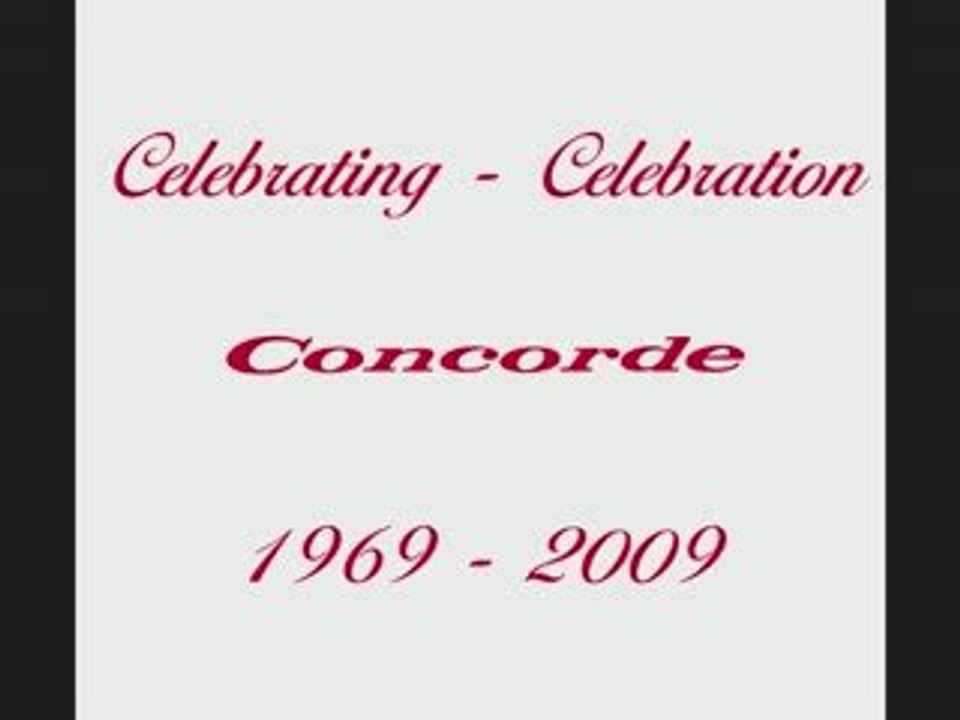 Concorde - Celebrating 40 supersonic years