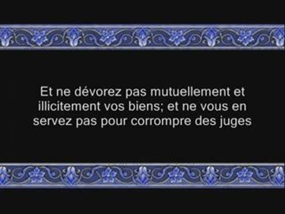 Coran sourate 002 al-baqarah ( la vache ) 6/10 vostfr