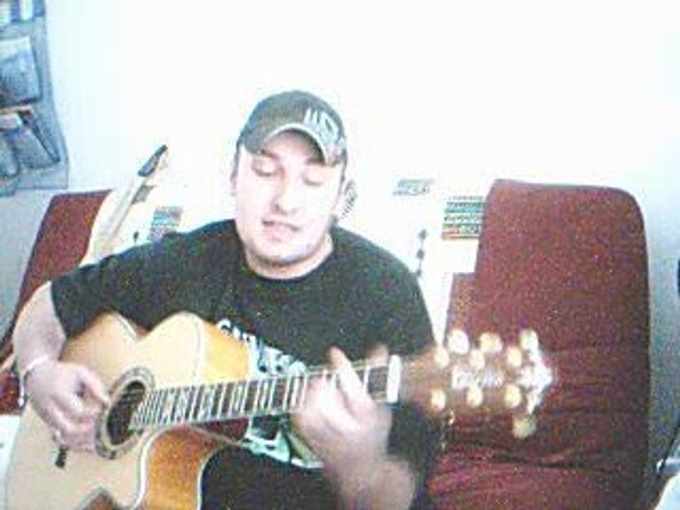 Dans l eau de la claire fontaine guitare voix