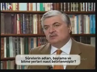 Kuranda ayet ve süre düzenlemesi nasıl oldu