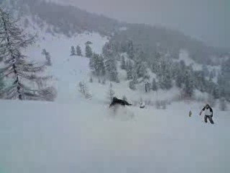 saut en snow