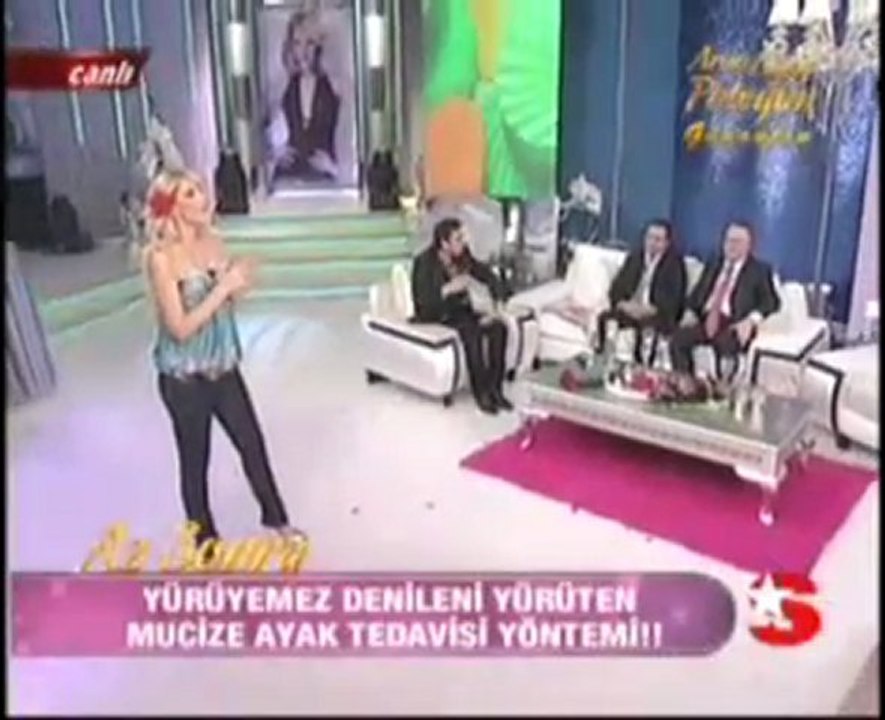 Refleksoloji Star TV ekranlarında - Petek Dinçöz