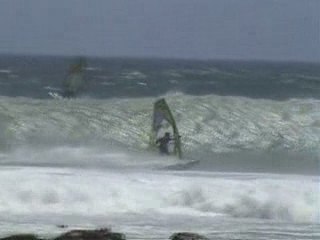 Windsurf en afrique du sud janvier 2009