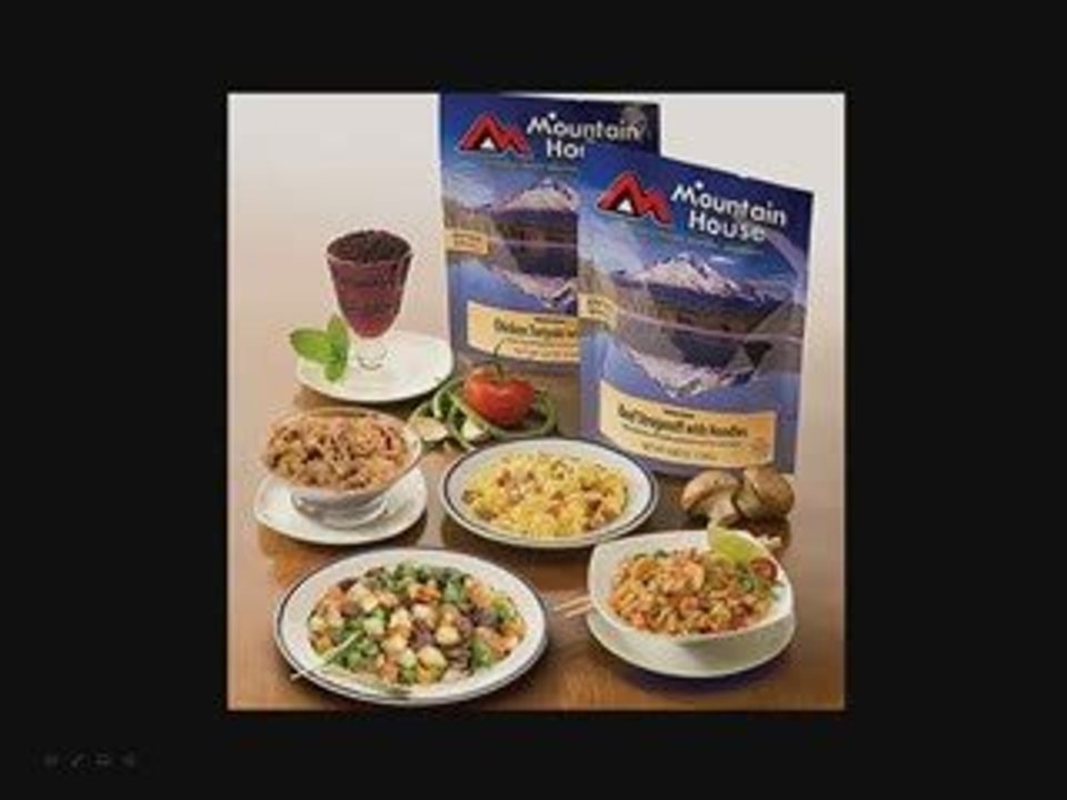Mountain House Freeze Dried Food - Reasons to Store Food