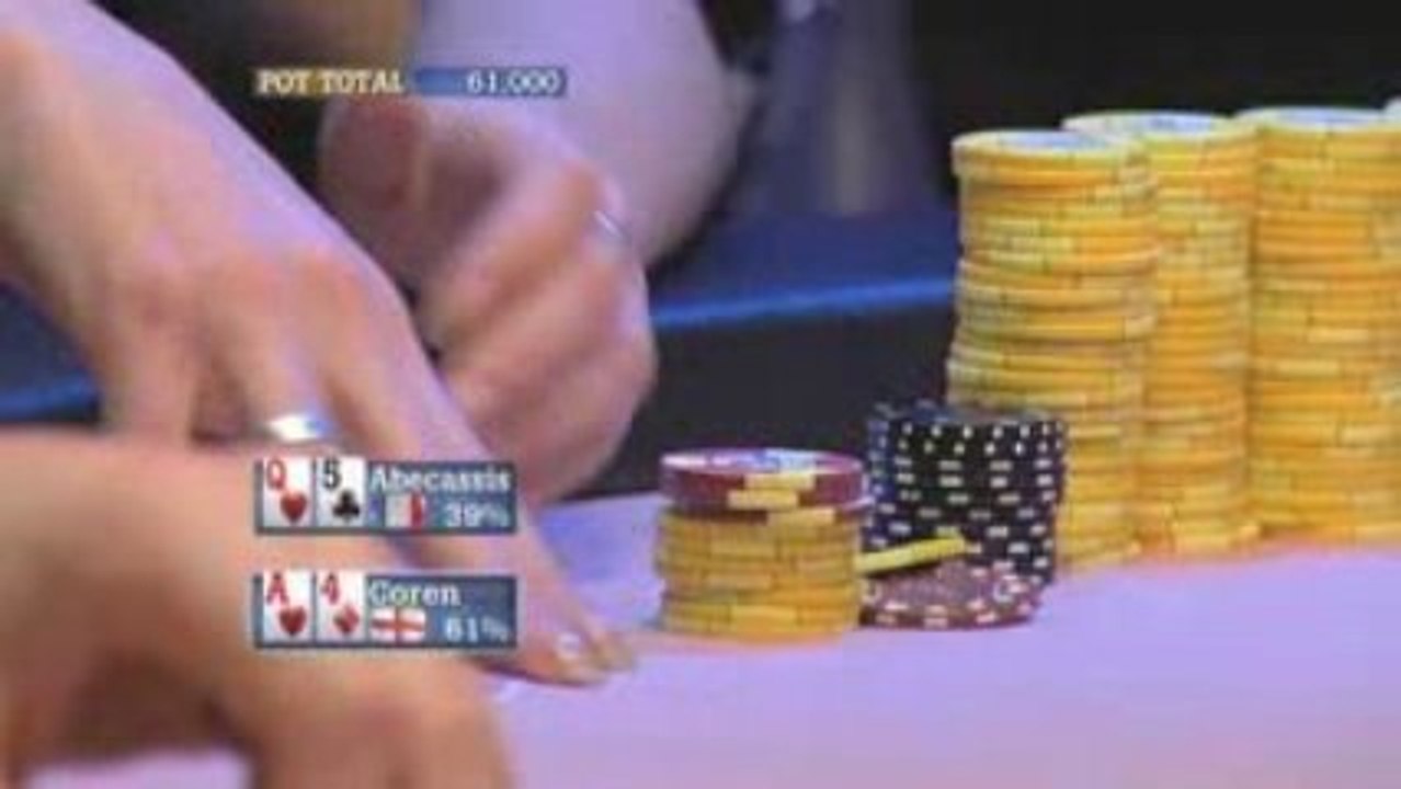 Poker EPT 3 Londres  Michel Abecassis Raises Pre Flop